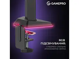 Настільна стійка GamePro MAG101V 17-40 Black-Violet - мініатюра 5