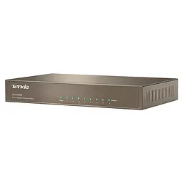 Комутатор TENDA TEG1008D 8port 10/100/1000 BaseTX, desktop, метал - мініатюра 3