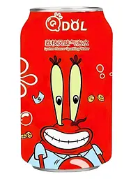 Газований напій Qdol Spongebob Squarepants Lychee Містер Крабс 330мл