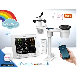 Метеостанція Sencor біла (SWS16600WIFI) - мініатюра 3