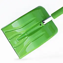 Лопата для збирання снігу пластикова ECOKRAFT Зелена ZLO33 (6900514220045) - мініатюра 2
