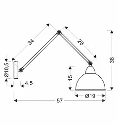 Бра Candellux 21-05915 Truck - мініатюра 5