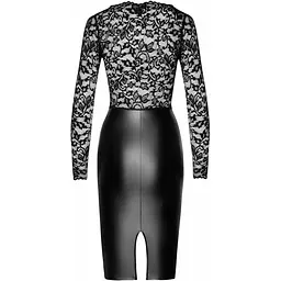 Сукня Noir Handmade F295 Euphoria lace and wetlook midi dress - S - мініатюра 5