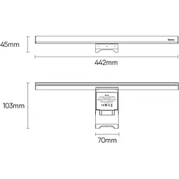 Лампа на монітор (Скрінбар) Baseus I-Wok 2 Series Screen Hanging (DGIW000101) - мініатюра 6