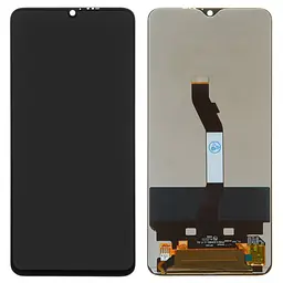 Дисплей для Xiaomi Redmi Note 8 Pro, чорний, без рамки, High, M1906G7I, M1906G7G