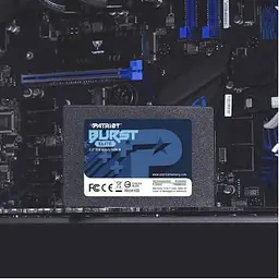 Накопичувач SSD 2.5" 480GB Burst Elite Patriot (PBE480GS25SSDR) - мініатюра 5