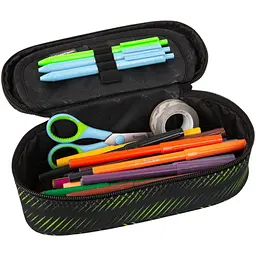 Пенал на блискавці CoolPack Campus Limeh з органайзером для ручок 23x9x5 см (F062906) - мініатюра 2