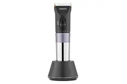 Машинка для стрижки Ardesto HC-Y40-DBS, мережа+акум., насадок-4, титан. напив + кераміка, чорний - мініатюра 7