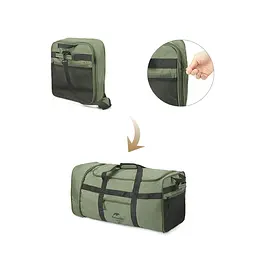 Сумка-баул Naturehike NH21LX003 для зберігання 88л (Чорний) - мініатюра 6