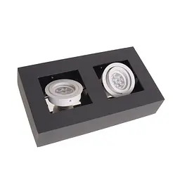 Підсвічування тубус Brille AL-728/2 GU10 BK IP20 MR16 26-851 - мініатюра 5