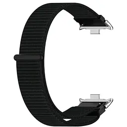 Ремінець DK CDK Nylon Sport Loop для Xiaomi Redmi Watch 4 (017323) (black) - мініатюра 2