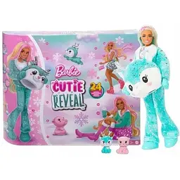 Игровой набор Barbie Адвент-календарь Cutie Reveal (HJX76)