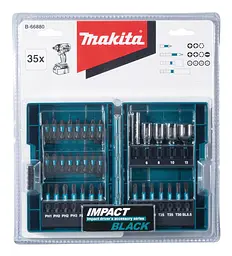 Набір торсіонних біт та головок Makita B-66880 - мініатюра 5