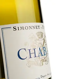 Вино Simonnet-Febvre Chablis АОС, біле, сухе, 11-14,5%, 0,75 л (366855) - мініатюра 3