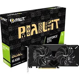 Відеокарта Palit GTX 1660Ti 6Gb Dual (NE6166T018J9-1160С) (GDDR6, 192 bit, PCI-E 3.0 x16) Б/в - мініатюра 8