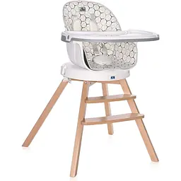 Стілець для годування Lorelli Napoli Grey Hexagons