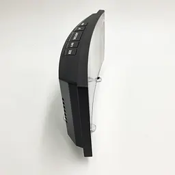 Дзеркальний електронний LED годинник настільний з вигнутим екраном від USB UKC DT-6507 чорний - мініатюра 8