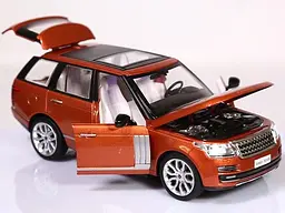 Колекційна металева модель автомобіля Автопром Range Rover з інерцією, світлом та звуком 1:26 - мініатюра 9
