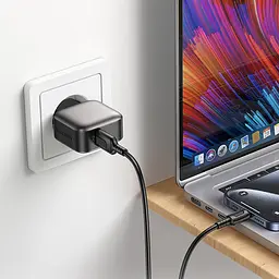 МЗП Borofone BAS52A Absolute QC3.0 18W (1USB-A) + кабель USB to Type-C Black - мініатюра 6