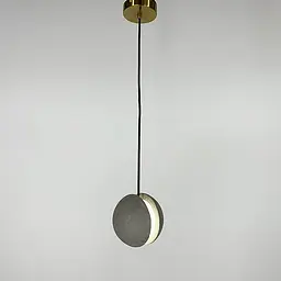 Підвіс MOON CONCRETE у вигляді розділеної сірої бетонної кулі Line.F MJ 169-140 GR - мініатюра 6