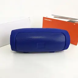 Портативна акумуляторна Bluetooth колонка бездротова 16см переносна акустика бумбокс USB MP3 UKC Charge Mini E3 синій - мініатюра 9