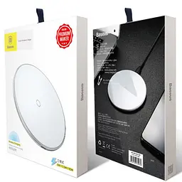 Бездротовий зарядний пристрій Baseus Simple Wireless Charger - мініатюра 3