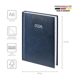 Щоденник Brunnen 2026 кишеньковий Miradur синій (73-736 60 306) - мініатюра 4