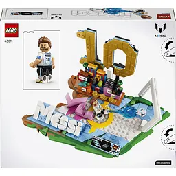 Конструктор LEGO Ліонель Мессі – найкращі моменти футбольних матчів (43011) - мініатюра 3