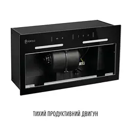Витяжка повновбудована PERFELLI VIOLA 5JWRB NERO - мініатюра 11