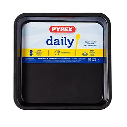 Форма для запікання Pyrex DM26SR6/3046 24х24 см чорна