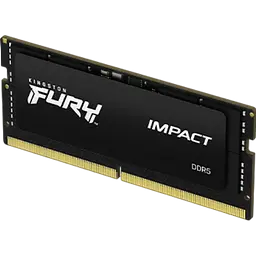 Оперативна пам'ять Kingston Fury 16GB SODIMM DDR5 6000MHz Impact Black (KF560S38IB-16)