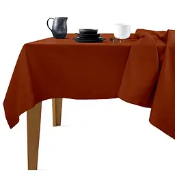 Скатертина Cosas Cinnamon водовідштовхувальна 150х180 см кольору кориці (Cloth_46Cinnamon_DUK_150x180)