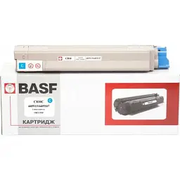 Тонер-картридж BASF OKI C810 Cyan 44059119/44059107 (KT-C810C)