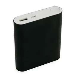 Повербанк 10400 mAh, чорний, зовнішній акумулятор для телефону - мініатюра 5