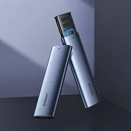 Зовнішня кишеня для SSD M.2 (NVME) M-KEY UGREEN 3.1 GEN2 CM400 сіра - мініатюра 2
