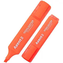 Набір маркерів Axent Highlighter 2537-A 1-5 мм клиноподібний 12 шт. помаранчевий (2537-12-A)