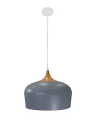 Люстра підвісна у стилі лофт сірого кольору Levistella 9098084-1 GRAY