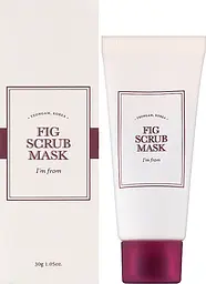 Маска-скраб для очищения кожи с инжиром I'm From Fig Scrub Mask 30 мл - мініатюра 2