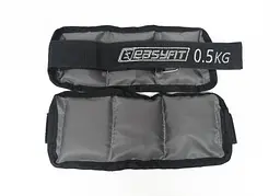Обтяжувачі для ніг та рук з металом EasyFit Metal 0,5 кг (пара) - мініатюра 2