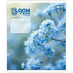 Зошит шкільний Yes Bloom or fade А5 18 аркушів лінія 25 шт. (768873) - мініатюра 4
