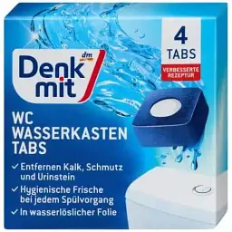 Таблетки для зливного бачка унітазу Denkmit WC Wasserkasten Tabs