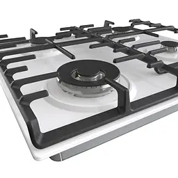 Варильна поверхня Gorenje газова, 60см, чавун, білий - мініатюра 5