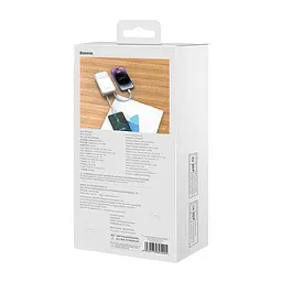 Зовнішній акумулятор Baseus Power Bank Comet Series Dual-Cable 20000mAh 22.5W (PPMD020102) - мініатюра 7