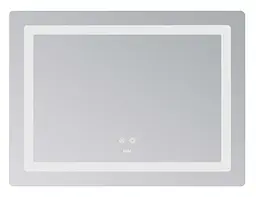 Дзеркало Lidz Kubis (KU2) 800х600 мм з LED-підсвічуванням Touch LD78LF9048060 - мініатюра 3