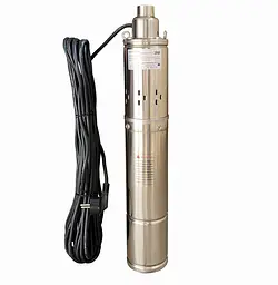 Насос свердловинний шнековий Volks pumpe 4QGD 2.5-60-0.75кВт 4 дюйми +кабель 15м