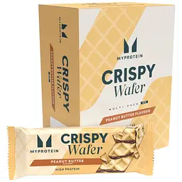 Протеїнова вафля Myprotein Crispy Wafer Peanut Butter 10x40 г