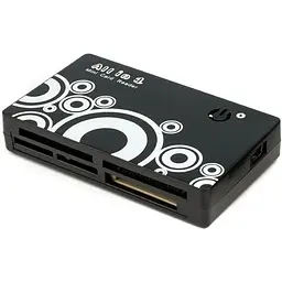 Кардрідер USB Atcom TD2027, чорний, USB 2.0 - microSD / SD / MS / M2 (10727)