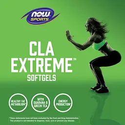Кон'югована лінолева кислота Now Sports CLA Extreme 90 капсул - мініатюра 6