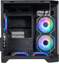 Корпус QUBE CRYSTAL ARGB Black (CRYSTAL_GBNU3) - мініатюра 2