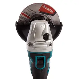 Шліфмашина кутова акумуляторна Makita DGA506Z (125 мм, 8500 об/хв, BL, LXT, без акумуляторів та зарядного пристрою) - мініатюра 5